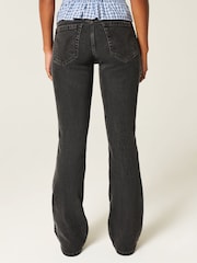Hollister Low Rise Bootleg Black Jeans - Image 7 of 8