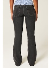 Hollister Low Rise Bootleg Black Jeans - Image 8 of 8