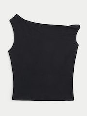 Denim white - Blusa sem mangas Hollister Aysmetric Off Shoulder - Imagem 1 de 1