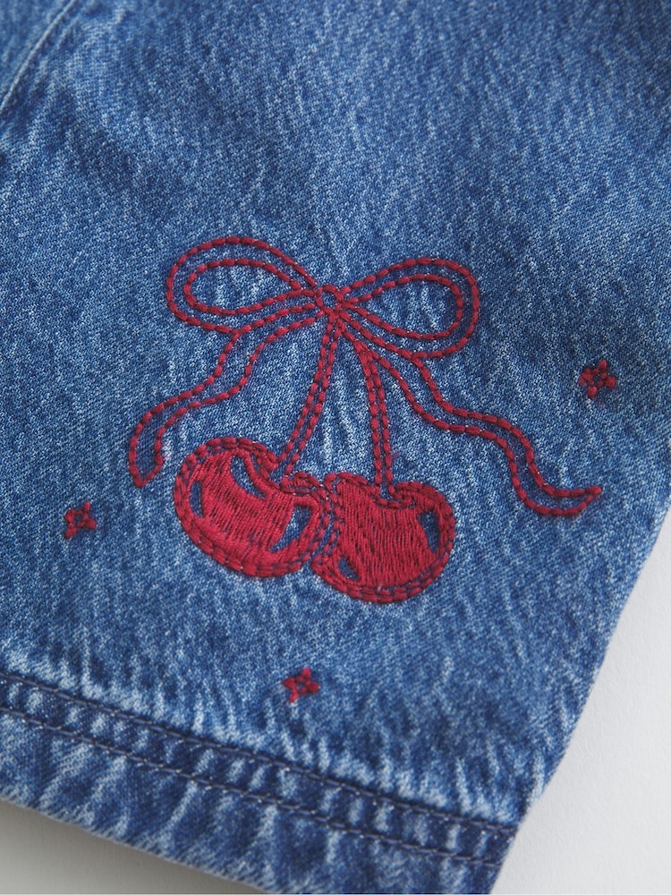 Hollister Blue Denim Mini Dress - Image 5 of 5