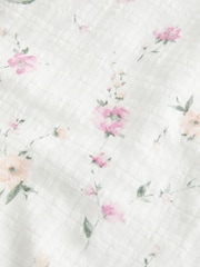 Hollister Babydoll Tie Strap Mini White Dress - Image 4 of 4