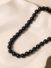 Jon Richard Black Jet Orb Necklace - Image 3 of 5