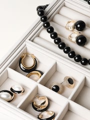 Jon Richard Black Jet Orb Necklace - Image 5 of 5