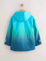 藍色/綠色漸層浸染 - 防水 Anorak外套 (3-16歲) - 圖片 9，共 12