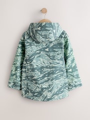 Green Camouflage Waterproof Anorak Jacket (3-16yrs) - Image 2 of 8