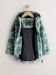 Green Camouflage Waterproof Anorak Jacket (3-16yrs) - Image 3 of 8