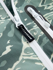 Green Camouflage Waterproof Anorak Jacket (3-16yrs) - Image 4 of 8