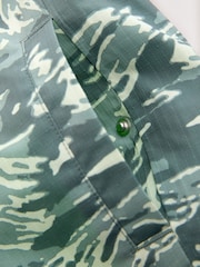 Green Camouflage Waterproof Anorak Jacket (3-16yrs) - Image 6 of 8