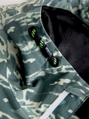 Green Camouflage Waterproof Anorak Jacket (3-16yrs) - Image 7 of 8