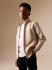 Neutral Harrington Jacket (3-16yrs) - Image 1 of 12