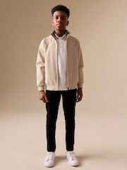 Neutral Harrington Jacket (3-16yrs) - Image 2 of 12