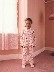 Ecru White Woven Button Through Pyjamas - Image 1 of 10