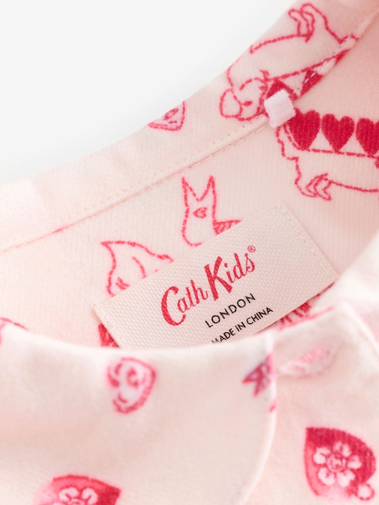 Ecru White Woven Button Through Pyjamas - Image 10 of 10