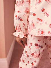 Ecru White Woven Button Through Pyjamas - Image 5 of 10