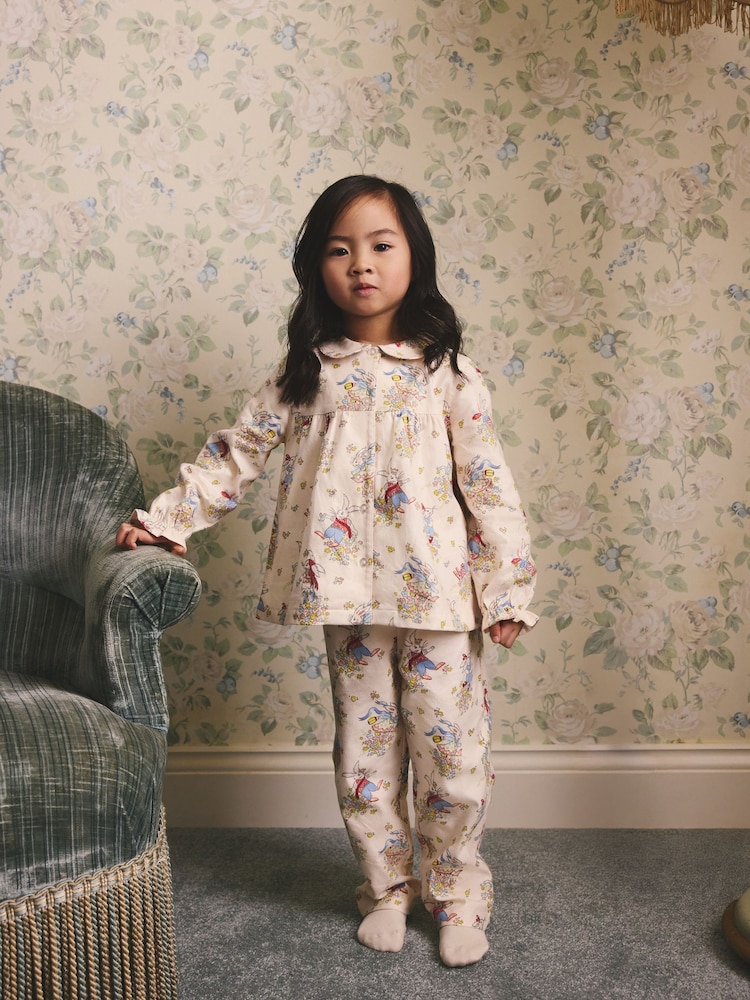 Ecru White Cath Kidston Woven Button Through Pyjamas - Image 1 of 9