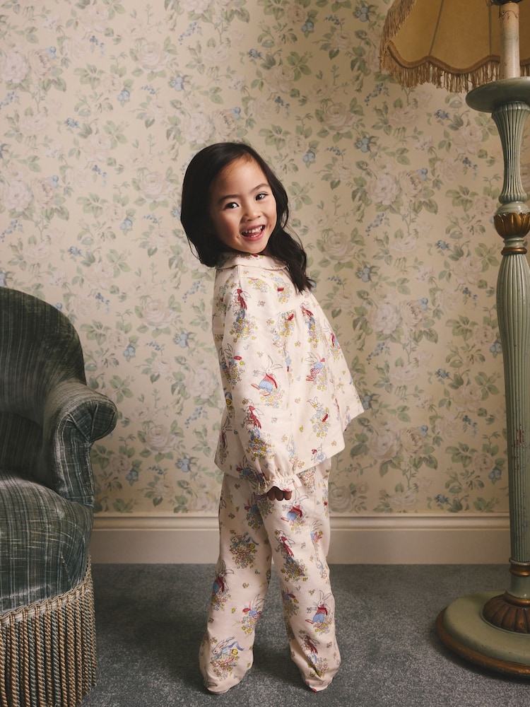 Ecru White Cath Kidston Woven Button Through Pyjamas - Image 2 of 9