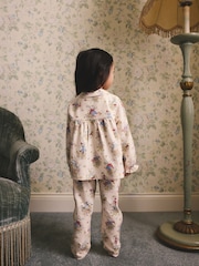 Ecru White Cath Kidston Woven Button Through Pyjamas - Image 3 of 9