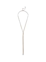 Aela Gold Tone Snake Chain Lariat Necklace - Image 2 of 3