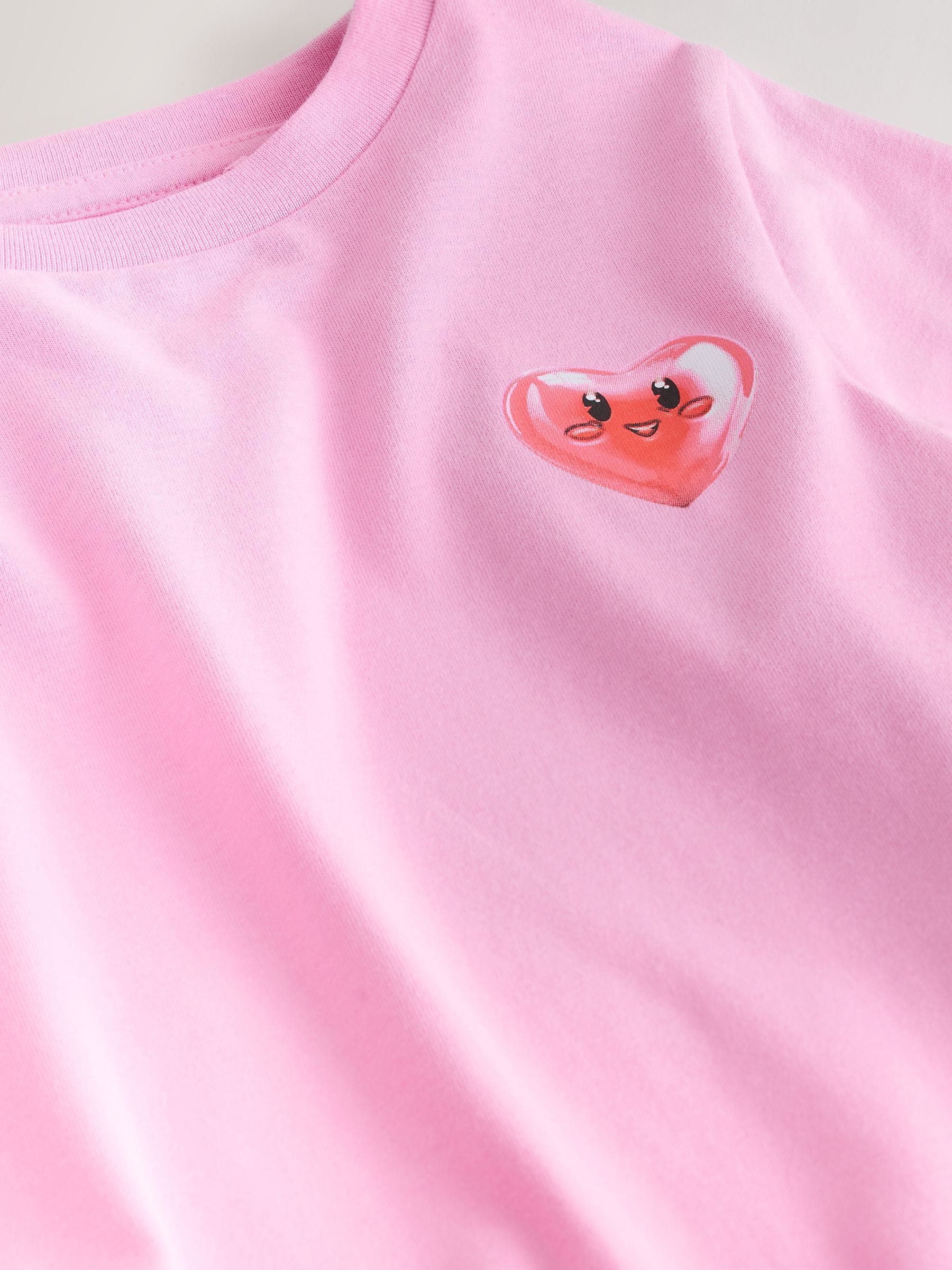 Buy Pink Heart T-Shirt (3-16yrs) from Next South Africa