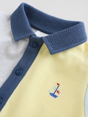 Gri în combinații cromatice - Smart Collar Baby Rompers 2 Pack - Imaginea 8 din 12