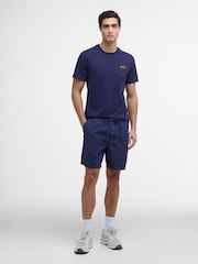 Barbour® International Blue Logo T-Shirt - Image 2 of 6