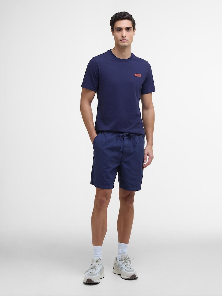 Barbour® International Blue Logo T-Shirt - Image 2 of 6