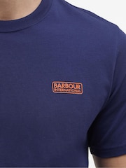 Barbour® International Blue Logo T-Shirt - Image 5 of 6