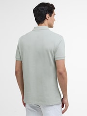 Barbour® International Grey Essential Polo Shirt - Image 3 of 6