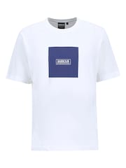 Barbour® International White Mass Graphic Print T-Shirt - Image 5 of 5