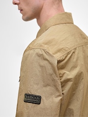 Barbour® International Natural Natural Inline Overshirt - Image 6 of 9