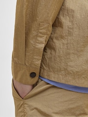 Barbour® International Natural Natural Inline Overshirt - Image 8 of 9