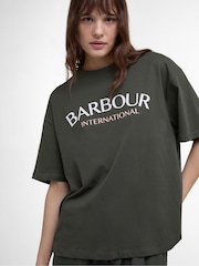 Barbour® International Grey Cali T-Shirt - Image 4 of 5