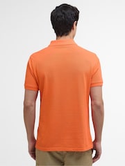 Barbour® International Orange Essential Polo Shirt - Image 3 of 6