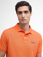 Barbour® International Orange Essential Polo Shirt - Image 4 of 6