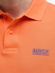 Barbour® International Orange Essential Polo Shirt - Image 5 of 6