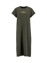 Barbour® International Blue Palma Maxi Dress - Image 6 of 6