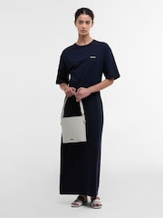 Barbour® Blue Jema Maxi Dress - Image 4 of 8