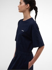 Barbour® Blue Jema Maxi Dress - Image 6 of 8