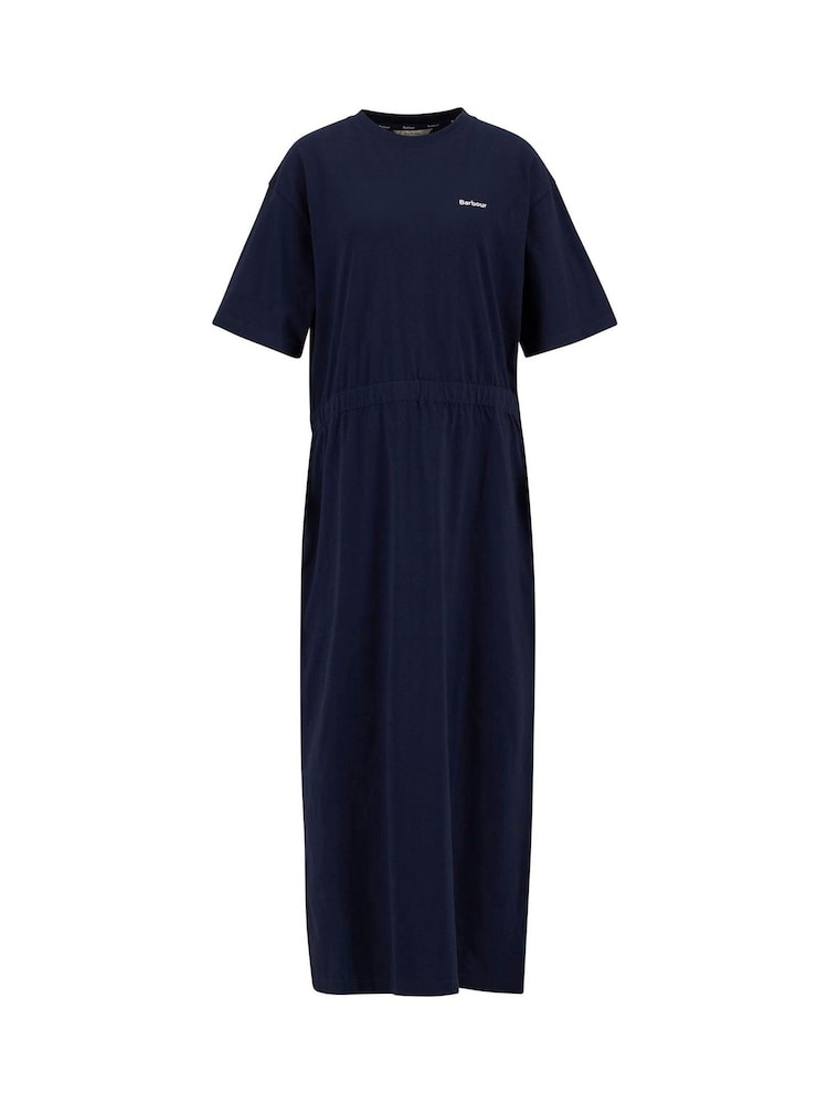 Barbour® Blue Jema Maxi Dress - Image 8 of 8
