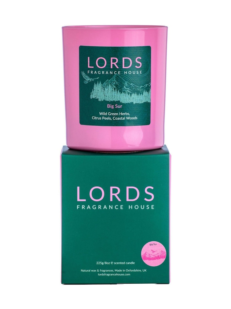 Lords Fragrance House 1 Wick Candle in Big Sur Scent  225g - Image 1 of 5