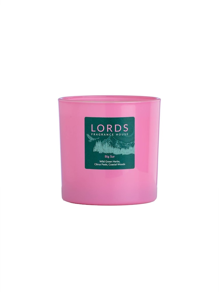 Lords Fragrance House Green Big Sur 3 Wick Candle 650g - Image 2 of 4