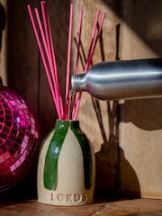 Lords Fragrance House Green Yellowstone Stripe Ceramic Reed Diffuser 200ml - Image 2 of 5