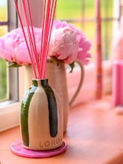 Lords Fragrance House Big Green Sur Striped Ceramic Reed Diffuser 200ml - Image 4 of 5