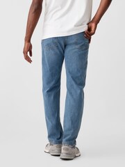Gap Blue Straight Fit Jeans - Image 4 of 8