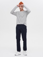 Gap Dark Blue Essential Chinos in Straight Fit with - Image 5 of 6