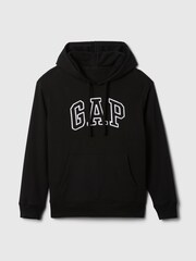 Gap Jet Black Logo Hoodie - Image 4 of 4