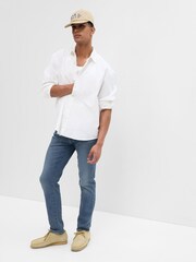 Gap Mid Wash Blue Slim Soft Wear Jeans - Image 4 of 10