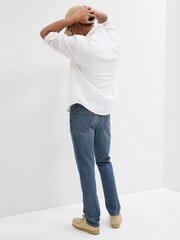 Gap Mid Wash Blue Slim Soft Wear Jeans - Image 5 of 10