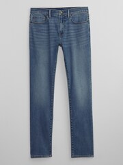 Gap Mid Wash Blue Slim Soft Wear Jeans - Image 8 of 10