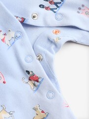 Blue Cath Kidston London Baby Sleepsuit - Image 10 of 10